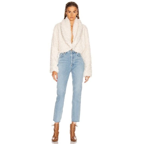 Agolde Denim - AGOLDE Remy High Rise Organic Straight Jean Fray Hems In Renewable NOWT